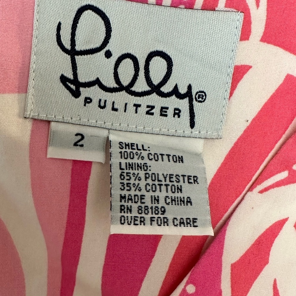 Lilly Pulitzer, El Casa Loco print Sundress Size 2 - Picture 4 of 4